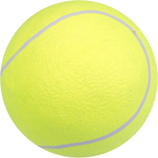 Pet Toy 24 cm Tennis Ball for Dogs Chewing Toy Inflatable Tennis Ball Signature Pet Toy Ball Supplies